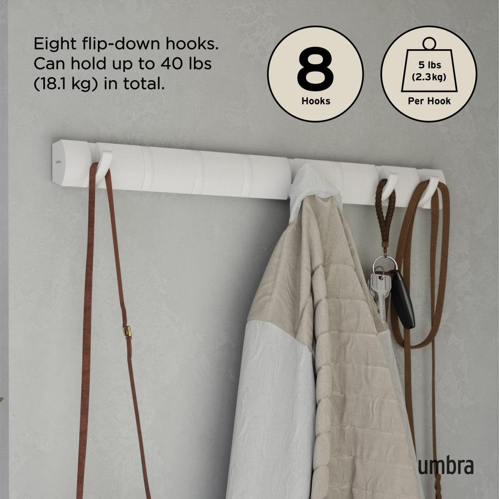 Flip 8 Wall Hook
