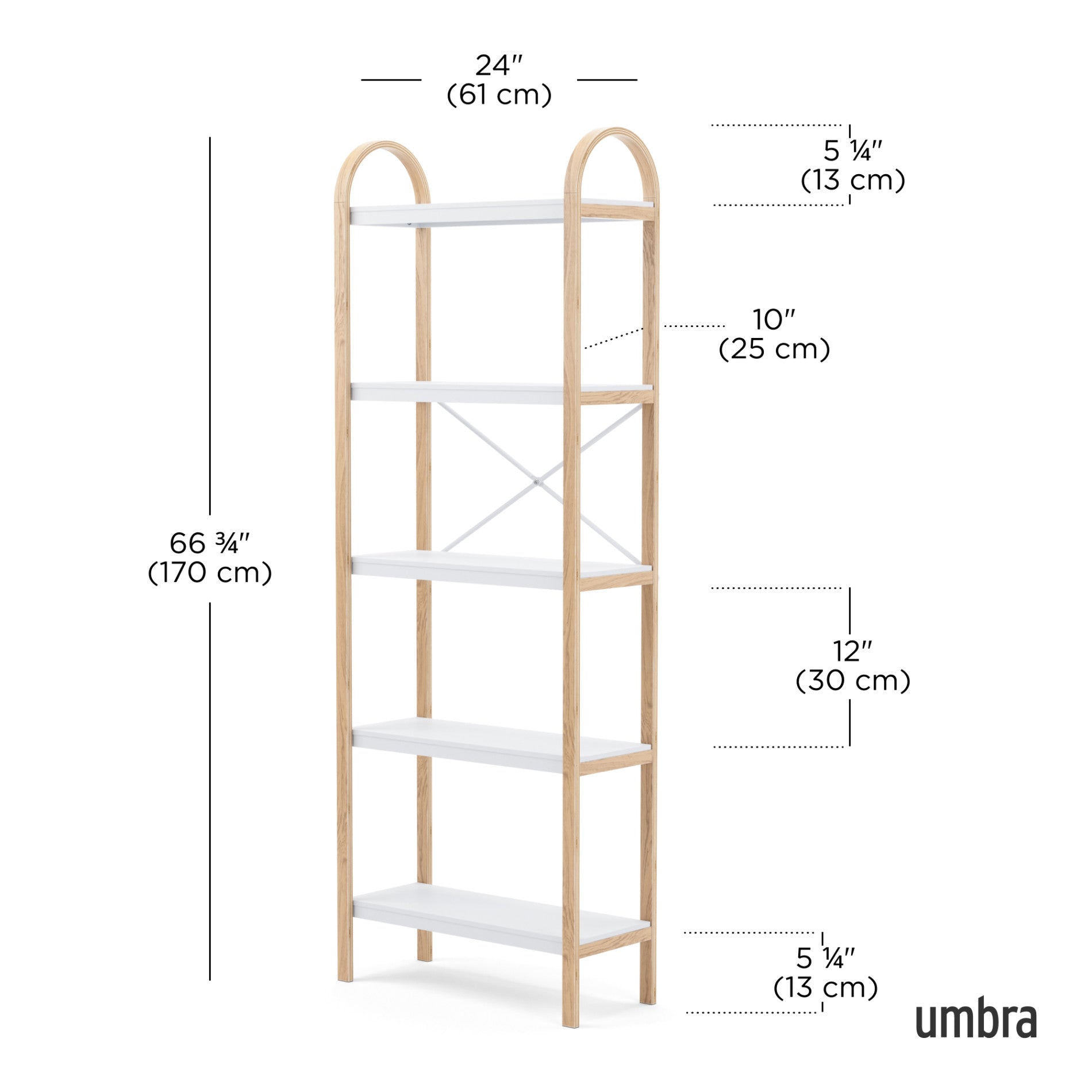 Bellwood 5-Tier Shelf
