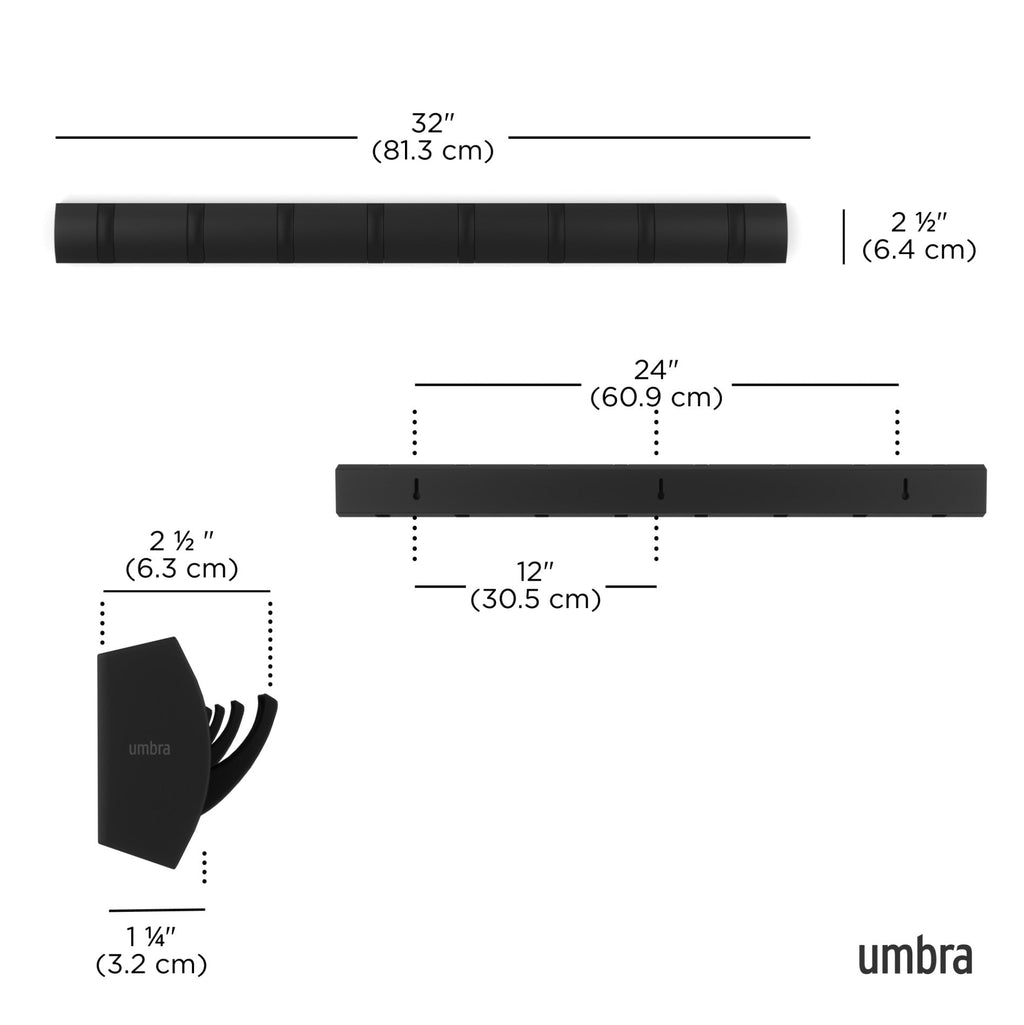 Flip 8 Wall Hook