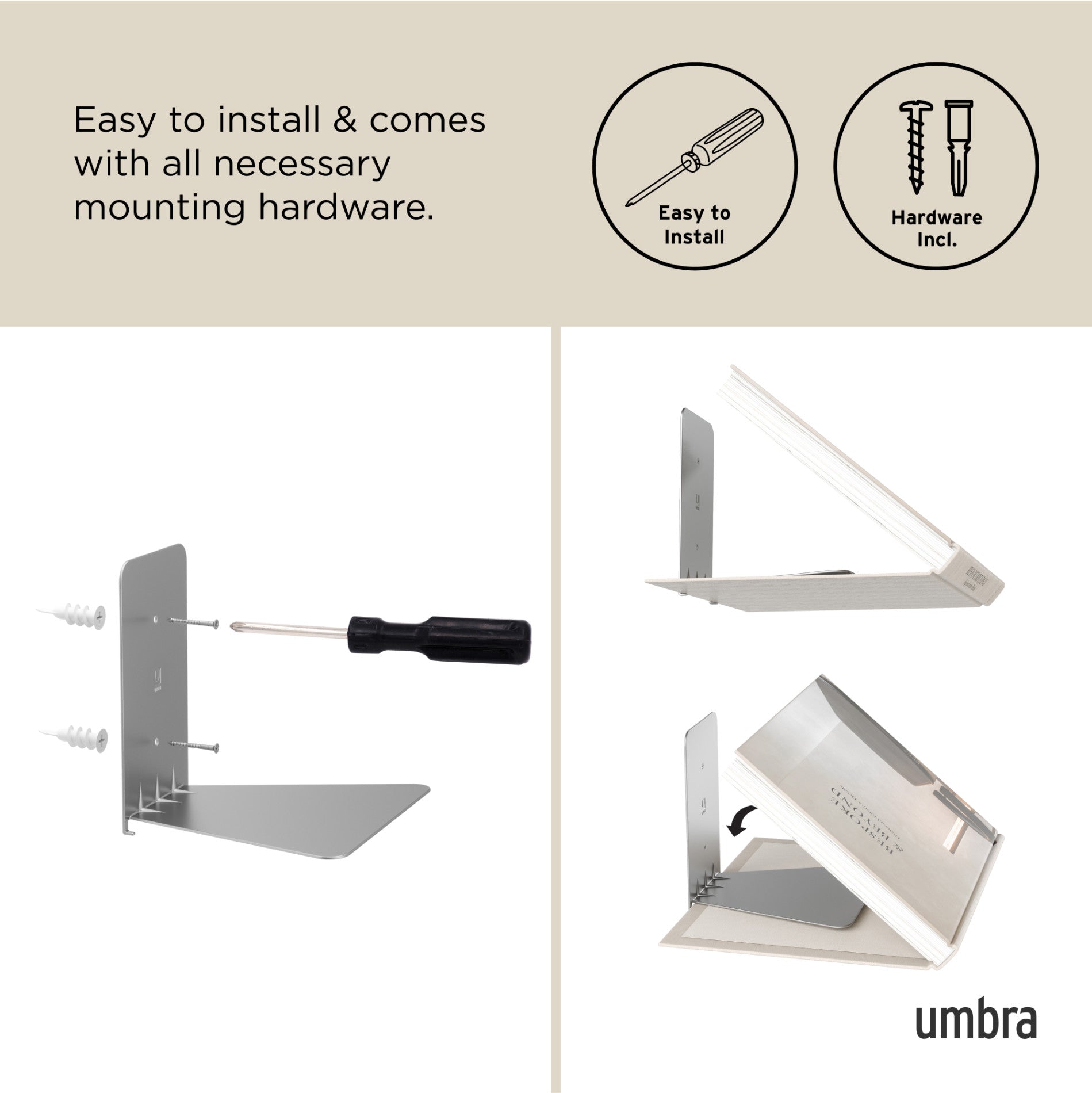 Conceal Shelves, Set Of 3
