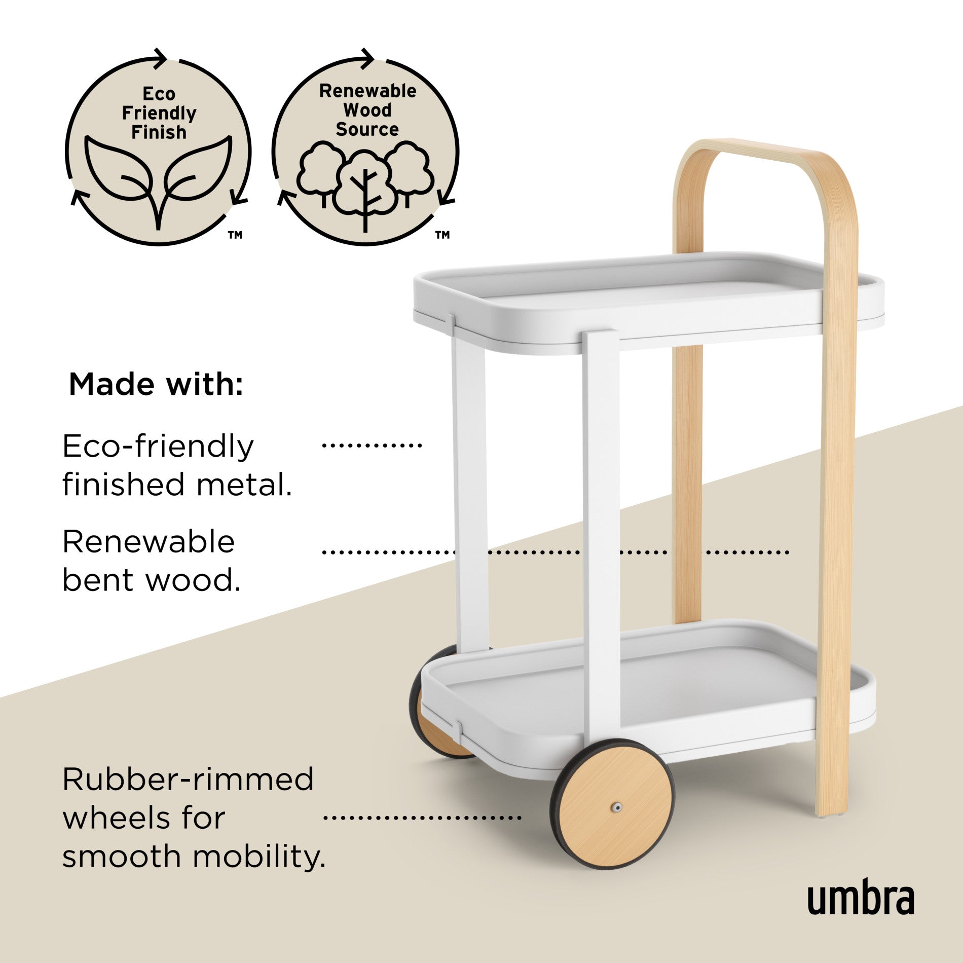 Bellwood Bar & Storage Cart