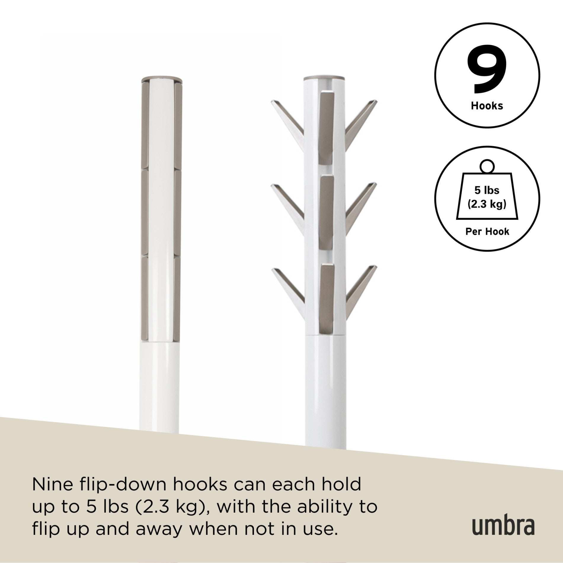 Flapper Coat Rack