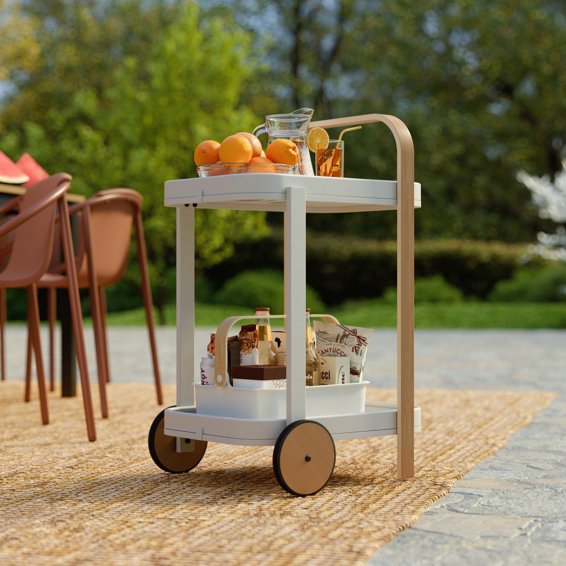Bellwood Bar & Storage Cart