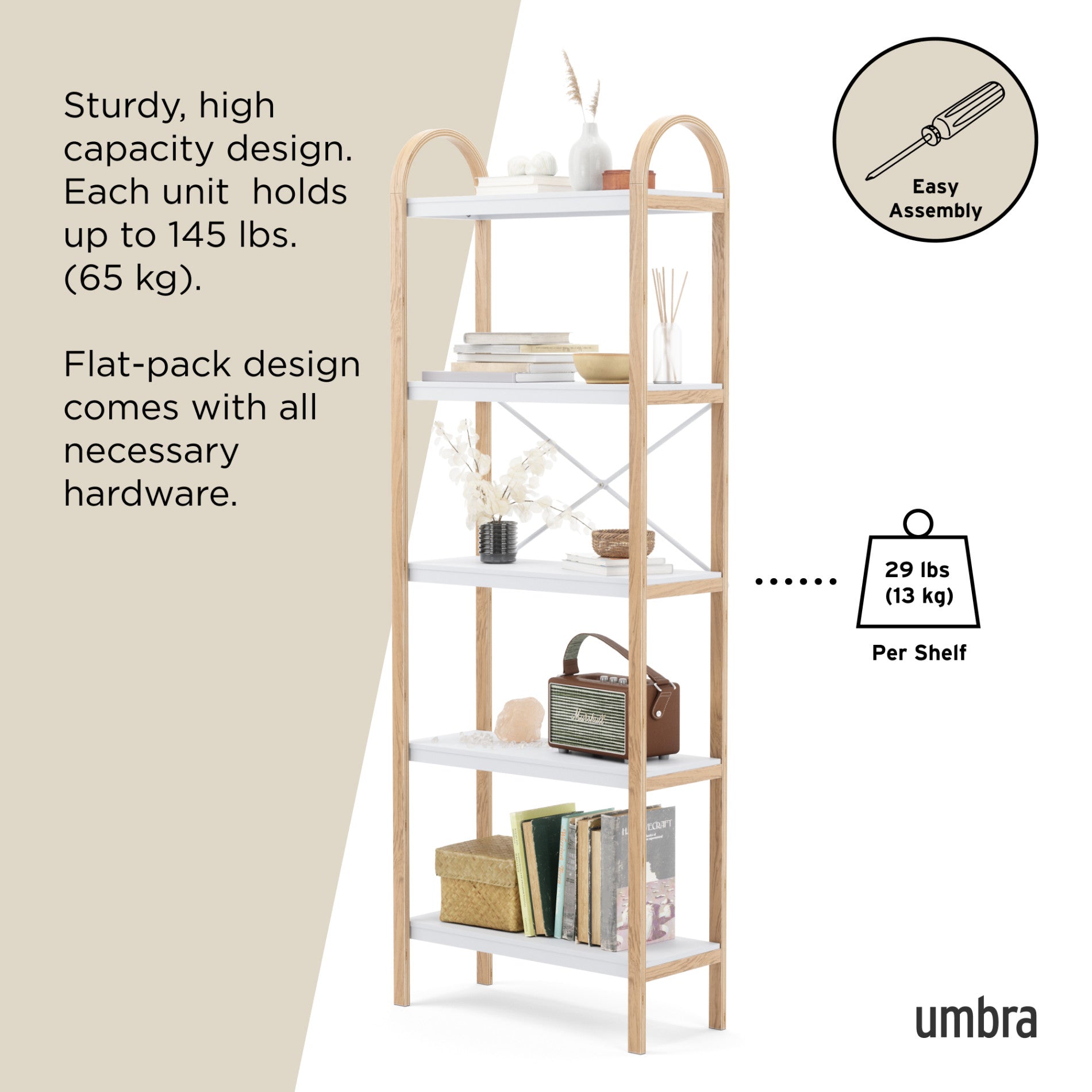 Bellwood 5-Tier Shelf